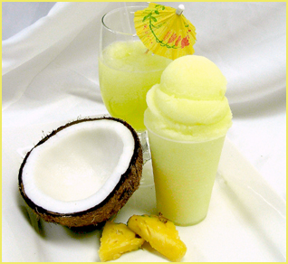 Pina Colada Water Ice